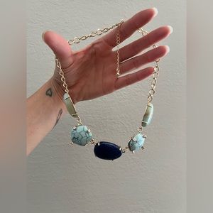 NWOT Francesca’s large beaded adjustable necklace